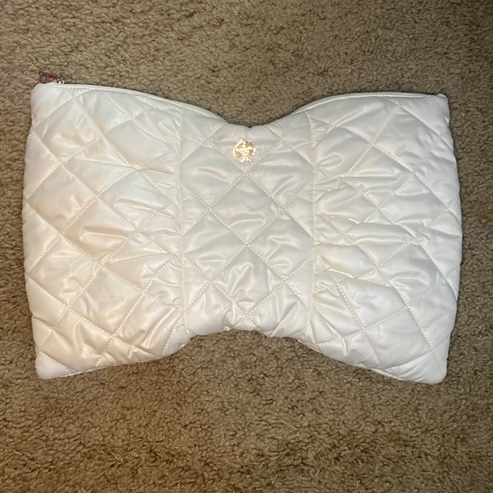 Off White Kate Spade Packable Coat Bag - NEW